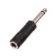 Adattatore jack Maschio Mono 6,3mm jack Femmina Stereo 6,3mm