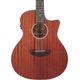 D'ANGELICO Premier Fulton LS Mahogany Satin Chitarra Acustica 12 corde Elettrificata