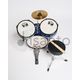 Batteria Acustica Junior 3 pezzi per bambini - Blu