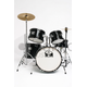 Batteria Acustica Completa - Junior Series 5 pezzi Black