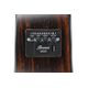 Ibanez AAM70CETBN Transparent Charcoal Burst Low Gloss Top Natural Open Pore Back