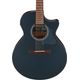 Ibanez AE275 DBF Dark Tide Blue Flat Chitarra Acustica Elettrificata