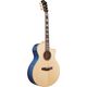 Ibanez AE390NTA Natural High Gloss Top Aqua Blue High Gloss Back And Sides Chitarra Acustica