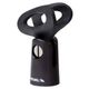 Proel APM35S Supporto piccolo in ABS per microfono (Ø min - max: 22 - 27 mm).