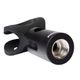 Proel APM35S Supporto piccolo in ABS per microfono (Ø min - max: 22 - 27 mm).