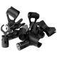 Proel APM35S Supporto piccolo in ABS per microfono (Ø min - max: 22 - 27 mm).