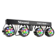 Beamz PartyBar3 9x1W RGB MagicBall + Coppia BARWASH 244 Barra LED