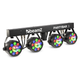 Beamz PartyBar3 9x1W RGB MagicBall + Coppia BARWASH 244 Barra LED