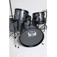 DAM P2211ABL Batteria Acustica Professionale Cassa 22" - Hardware e piatti inclusi - Sparkle Blue