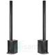 Proel SESSION1 Doppio Sistema a colonna portatile con subwoofer 8" da 800W ( Coppia )