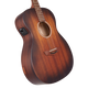 D'Angelico Premier Tammany LS Aged Mahogany Chitarra acustica elettrificata