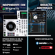 DENON DJ SC Live 4 White Consolle DJ Bianca