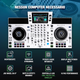 DENON DJ SC Live 4 White Consolle DJ Bianca