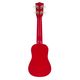 De Salvo UKSRD Ukulele Soprano Red