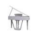 Echord GP-10W Pianoforte coda digitale bianco