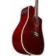 EKO NXT D CW EQ Wine Red Chitarra acustica elettrificata rossa