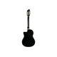 Eko NXT Nylon CW EQ Black Chitarra classica elettrificata nera