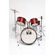 Batteria Acustica Completa - Junior Series 5 pezzi Red