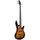 IBANEZ GSR280QA TYS Transparent Yellow Sunburst Basso Elettrico 4 corde
