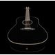 Ibanez PF15 Black Chitarra acustica con custodia, plettri, fascia omaggio