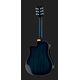 Ibanez PF15ECE TBS Chitarra acustica amplificata blu sunburst