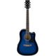 Ibanez PF15ECE TBS Chitarra acustica amplificata blue sunburst con accessori omaggio