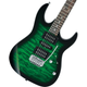 IBANEZ GIO GRX70QA TEB Transparent Emerald Burst Chitarra Elettrica