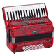 DAM 1310-96 RD Fisarmonica 96 bassi rossa