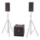 PROEL LT812A Sistema PA Attivo con 2 satelliti + Sub 800W + 2  Supporti + Cover Omaggio
