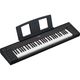 Yamaha NP15 Piaggero Black Pianoforte Digitale 61 Tasti Nero