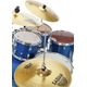 Pearl Export EXX725FBR Electric blue Sparkle Batteria acustica completa blu