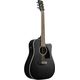 Ibanez PF16MWCE WK Weathered Black Open Pore Chitarra Acustica Elettrificata