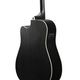 Ibanez PF16MWCE WK Weathered Black Open Pore Chitarra Acustica Elettrificata