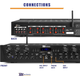 POWER DYNAMICS PV260BT 6CH Amplificatore 6x100W BT + 2 Diffusori Passivi