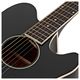 IBANEZ TCY10E BK Black High Gloss Chitarra acustica nera