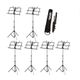 Proel RSM300 Leggio leggero e pieghevole con borsa Bundle 6 pcs