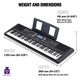 Yamaha PSR EW310 Tastiera portatile 76 tasti dinamica