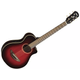 Yamaha APXT2 DRB Dark Red Burst Chitarra acustica amplificata travel rossa