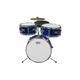 Eko ED-100 Batteria 3 pezzi per Bambini Metallic Blue