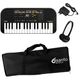 Casio SA-51 mini-tastiera 32 tasti scolastica, con Borsa, Alimentatore e Cuffie