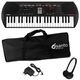 Casio SA-81 mini-tastiera 44 tasti scolastica, con Borsa, Alimentatore e Cuffie