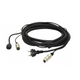 DIVA 15 Coppia Casse 2000w + Coppia Subwoofer 3000w con Supporti Satellite e Cavi