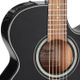 TAKAMINE GF30CE BLK Chitarra acustica elettrificata nera