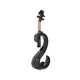 Stagg EVN 4/4 MBK Violino Elettrico Nero Metallizzato