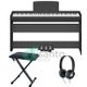 Yamaha P145BT con Stand + Pedaliera + Cuffie + Panca Bundle Studio