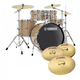 YAMAHA Rydeen Studio 20" Champagne Glitter con Set piatti Paiste 101