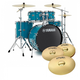 YAMAHA Rydeen Studio 20" Sky Blue con Set piatti Paiste 101