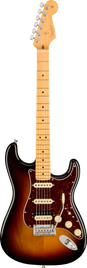 Fender American Professional II Stratocaster HSS MN 3-Color Sunburst Chitarra elettrica con borsa