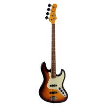 EKO VJB200V Vintage Sunburst Basso elettrico marrone sfumato