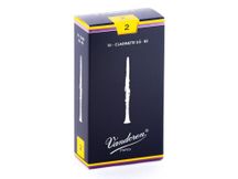 Vandoren Traditional CR102 Ance per Clarinetto in Sib n. 2 (Confezione da 10)